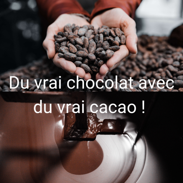 Du chocolat sans cacao 